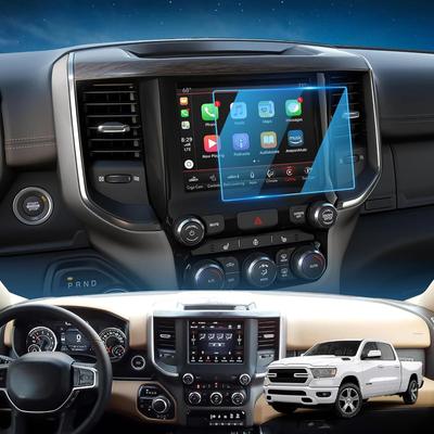 8.4inch For Dodge Ram 1500 2500 3500 2013-2024 Car GPS Navigation Screen Tempered Glass Scratch Resistant Protector Film