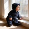 Unisex Baby Flannel Jumpsuit - Warm, Thickened Autumn/Winter Crawling Outfit for Newborns & Toddlers