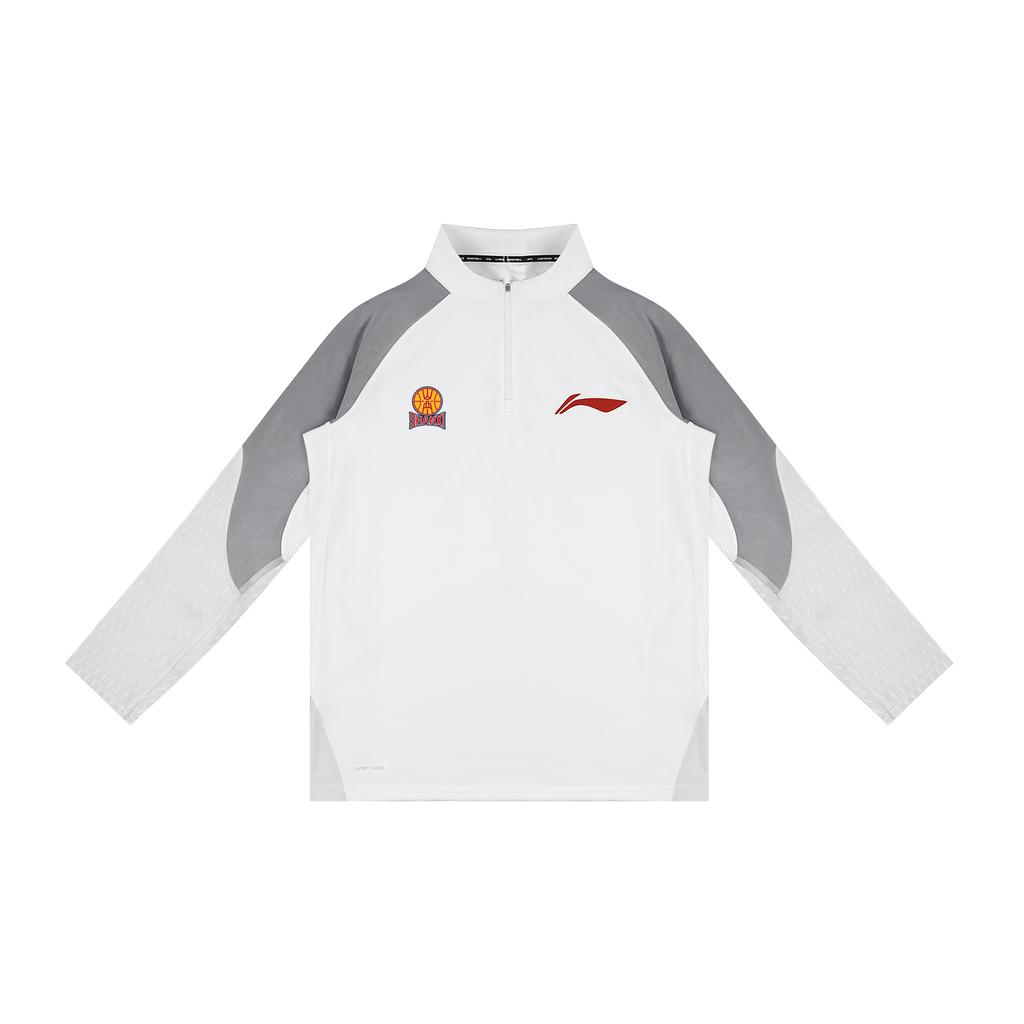 Li Ning Training Casual Fashion American Quick-Dry Long Sleeve T-Shirt CBA25-26 Season Player Edition Shanxi Team Unisex Tops ATLV479-2
