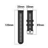 20mm Silicone Watchband Strap For Garmin Forerunner 55 158 245 645 Smart Watch Band for Garmin Vivoactive 5 Venu SQ