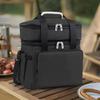 With Handle Food Shoulder Strap Portable Picnic Bag Lunch Tote for Working Fishing Travel Gym