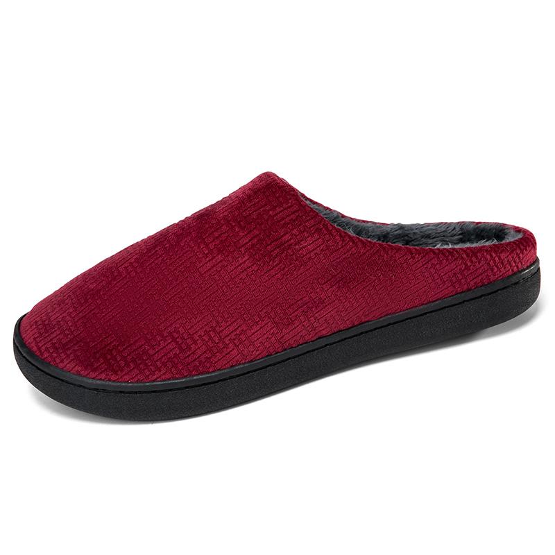 Cotton slippers winter large size home thermal cotton shoes couple indoor and outdoor wear cotton mop