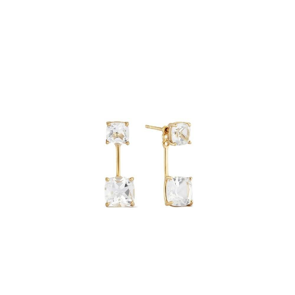 Studded Luxurious Zircon Earrings For Women Exquisite Holiday Idea Gift