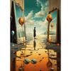 Surrealism Salvador Dali Artworks Surreal Temporal Paradox Poster Canvas Painting Wall Art Prints Picture for Room Home Decor