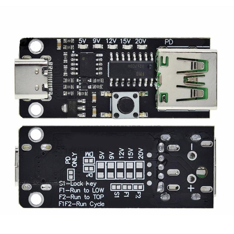 MXLA Type C Power Modules Board USB C 5V 9V 12V 15V 20V 28V 5A