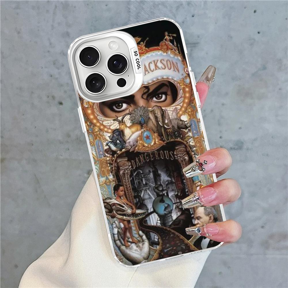 Michael Jackson Hot Singer Phone Case For IPhone 16 15 14 13 12 11 Pro Max X XR XSMAX 8 7 Plus Matte Shockproof Back Cover