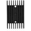 1pc 100a Amp 1600v Bridge Rectifier, Black Voltage 2-Phase Diode Bridge High Power Rectifier for Power Supply