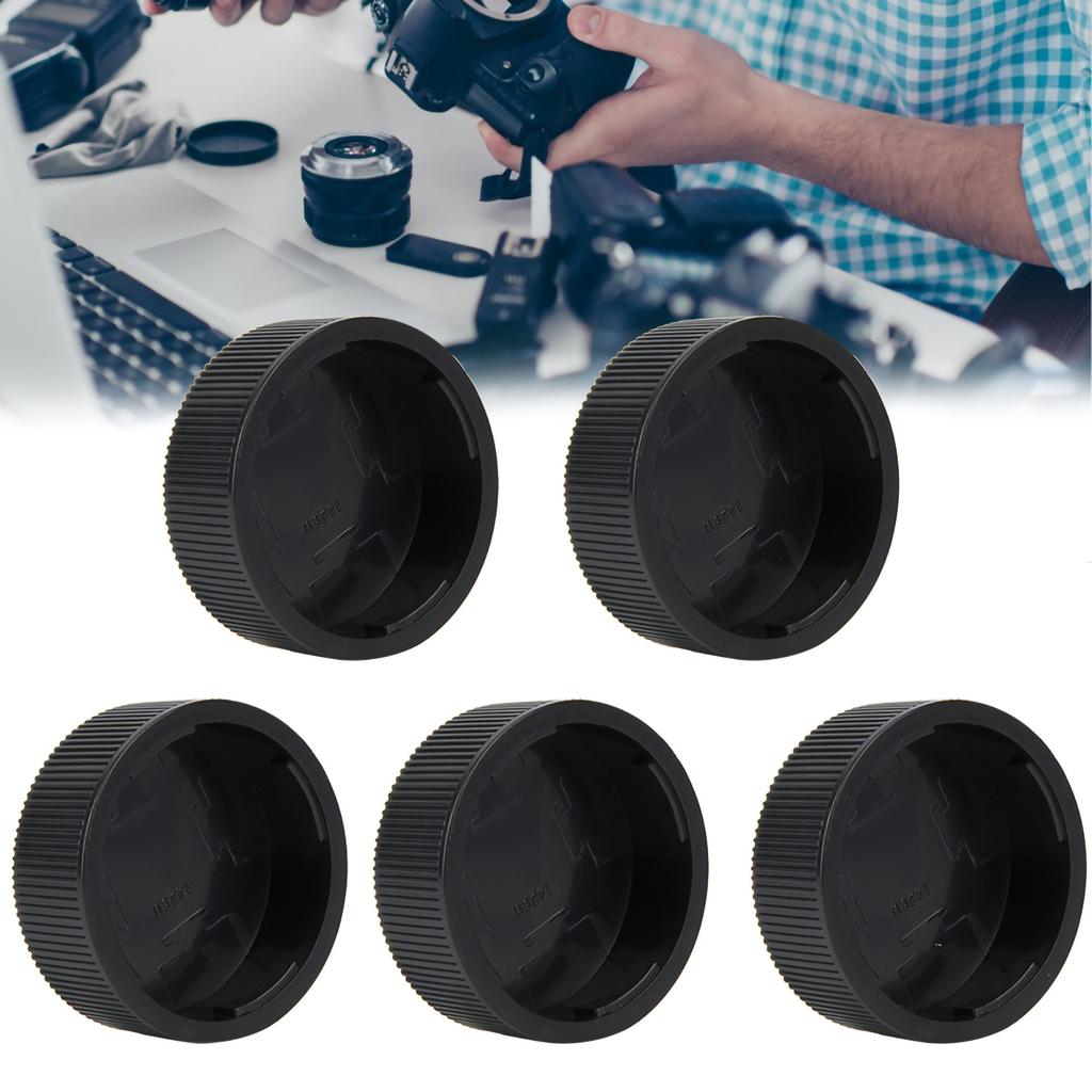 5Pcs Durable Plastic Rear Lens Cap Protective Cover Fits for Leica M M6 7 8 LM Camera