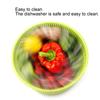 Ergonomic Design Salad Spinner Plastic Vegetable Washing Basket Vegetable Dehydrator  Kitchen