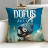 Popular DDofusiou Cushion Cover Stylish Washable Pillow Cover Ideal for Couch Bedroom Car Decoration