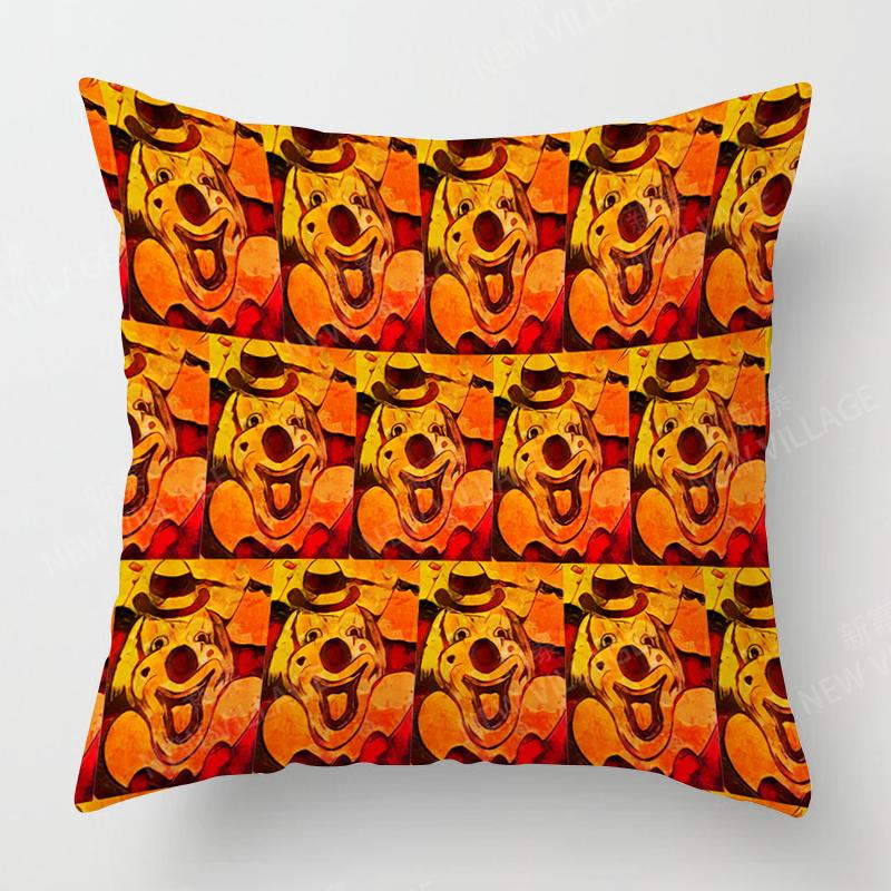 Modern Orange Abstract Geometric Cushion Cover Home Decor Pillow Cover Sofa Throw Pillow Cover 45x45 40x40 50x50 60x60