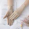 Damen Sonnenschutzhandschuhe Neue Frühling und Sommer Fahrhandschuhe Spitze Schleife Reiten Rutschfest Dünne Touchscreen-Handschuhe