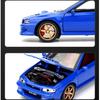 1/32 Scale Subaru Impreza Sti Car Model Sports Car Simulation Car Alloy Model Children's Toy Car Boy Collection Ornaments