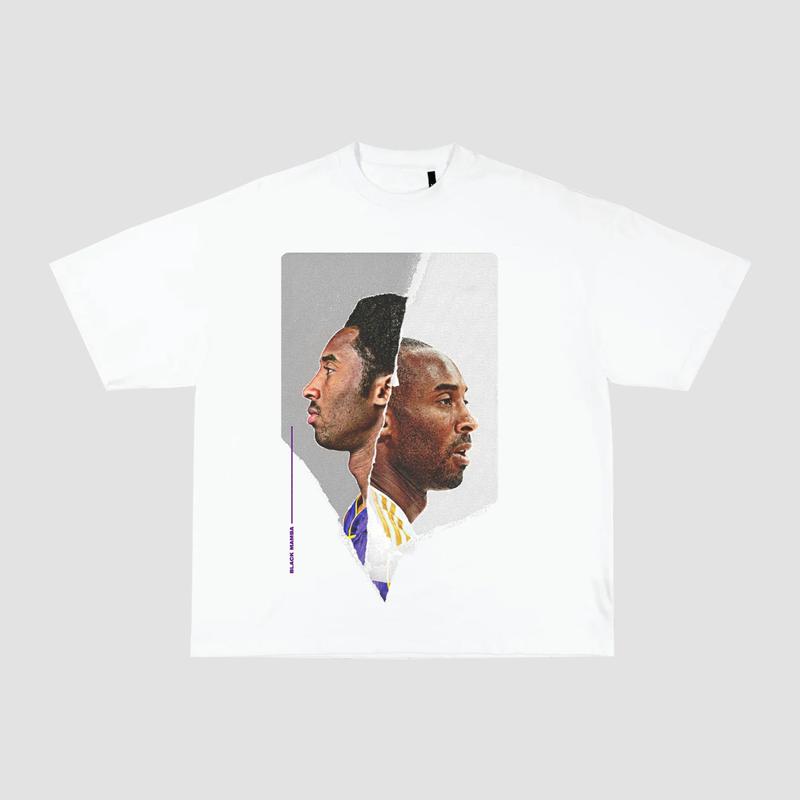 

Kb Bryant Black Mamba Graphic T-Shirt Basketball Legend Streetwear Unisex T-Shirt XL