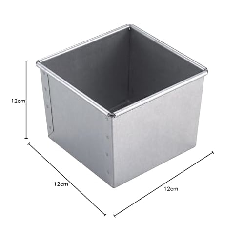 Tiger Crown Bread Baking Pan with Square Lid, 2375