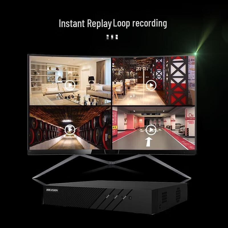 HIKVISION 4-Channel NVR with 4TB HDD (7804N-K1/C)