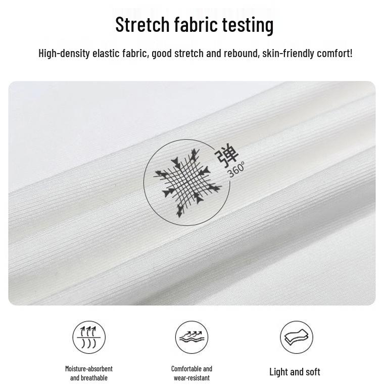 Women's 2024 Summer Fashionable Black T-Shirt: Threaded Half-High Neck, Short Sleeve, Regular Shoulder Base Design