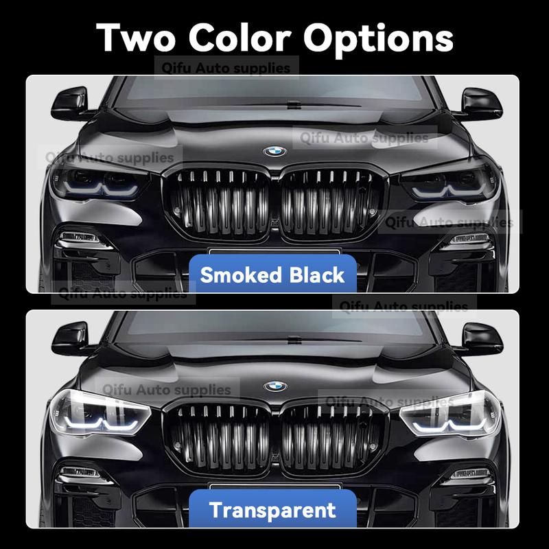 For BMW X5 G05 - TPU Headlight Anti-Scratch Smoke Black Transparent Modification Color Changing Protective Film