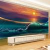 3d Wallpaper Oil Painting Ocean Landscape Photo Wall Murals Living Room Bedroom Backdrop Wall Home Decor Wallpaper