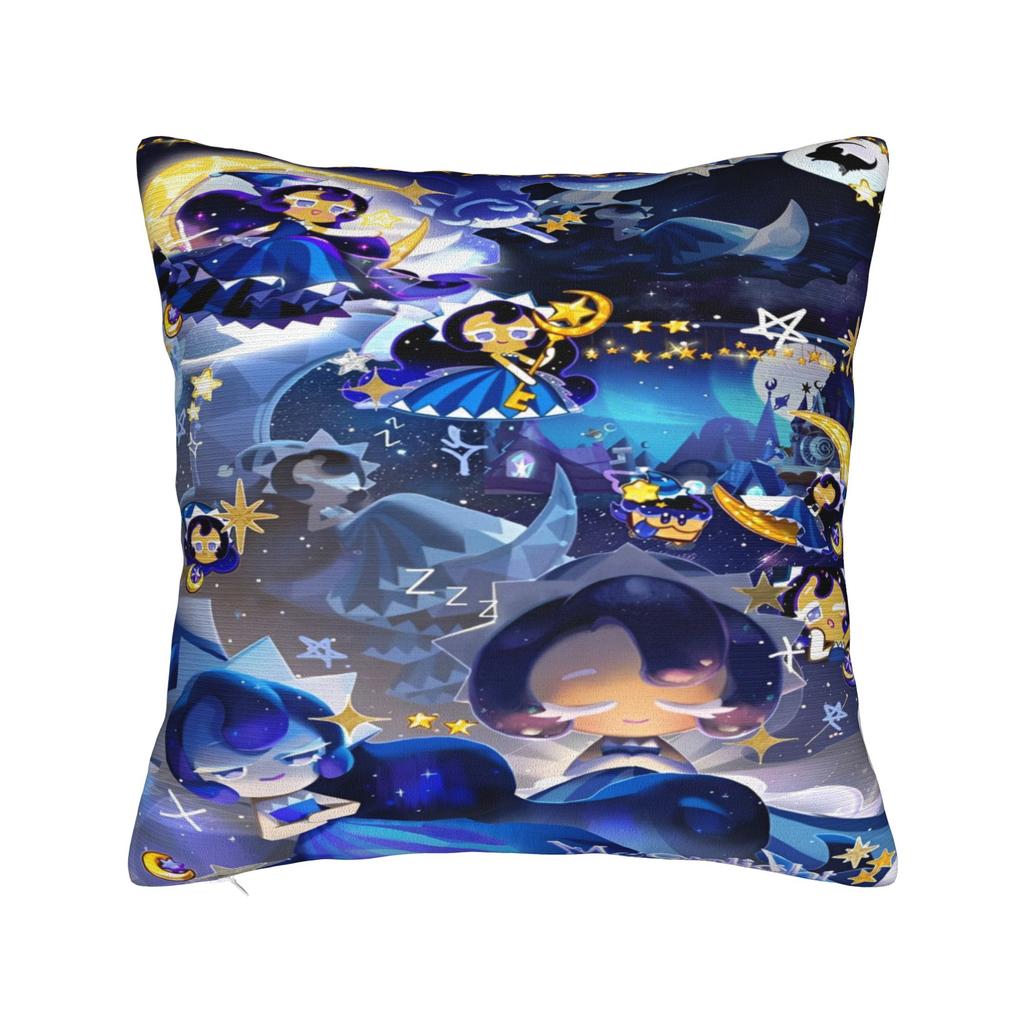 Cookie Run Kingdom Printed Pillowcase Cushion Cover anime cartoon Pillow Covers New Style Home Decorations Zippered Multi Size