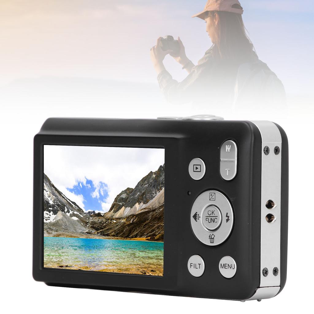 Digital Camera Beauty Filter 16X Zoom Photo and Video 2.7in Screen 750mAh Battery Zoom Digital Camera for Daily