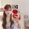 In's Simple Dual-Layer Tomato Design Phone Case for iPhone 17 Pro Max and Apple 16/15