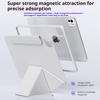 ZOYU for iPad 10/11th Increase Height Bracket Case, Magnetic Transparent Back Shell Cover iPad Pro 11 12.9 Air 4/5th 13 Mini 6/7