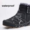 Women Men Waterproof Winter Boots Snow Barefoot Casual Shoes Outdoor Warm Work Shoes Ankle Shoes for Trekking Climbing Hiking