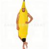 Kids Adults Halloween Banana Costume Funny Party Stage Dress Up Fruit Outfit for Carnival Performance