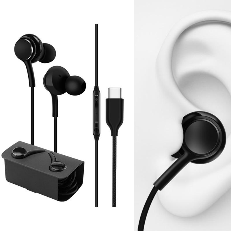 Convenient Wired Listening with Type C Headphones for Samsung For Galaxy