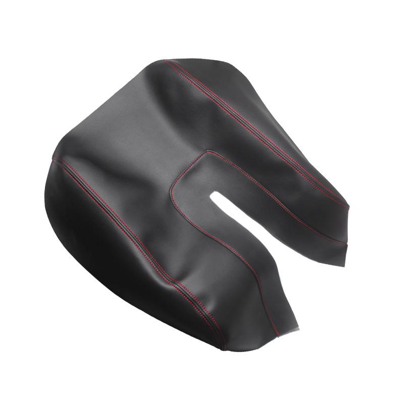 Car Accessories Microfiber Center Control Armrest Pad Leather Cover Sticker Trim For Toyota Tundra 2014 2015 2016 2017 2018