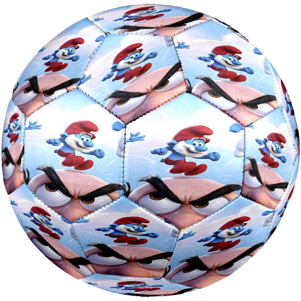 The Smurfs Theme Size 5 Soccer Ball, Suitable for Both Indoor and Outdoor Matches, a Gift Suitable for Everyone.