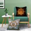 Reincarnation Print Six Paths of Reincarnation Pillow Case Comfort Sofa Bed Silky Elegant Invisible Zipper Decorative Cushion