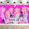 Anime Costume Style Photo Zone Background, Room Decor, Bedside Decor, Poster, Birthday Decoration, Photoshoot Background