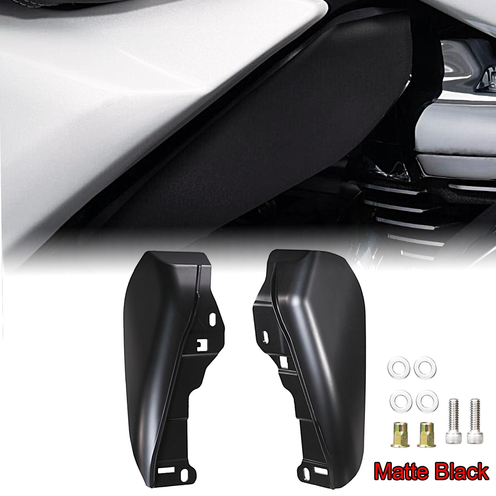 Motorcycle Black Mid Frame Air Deflector Heat Shield For Harley Touring Street Glide Road ST FLHX FLTRX 2023 2024-2025 матовый черный