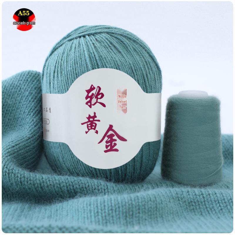 Buy One or Two Skeins, Get One or Two Free: Cashmere Hand-knitting Yarn, Three-ply Medium-thick Wool Yarn for Scarves.
