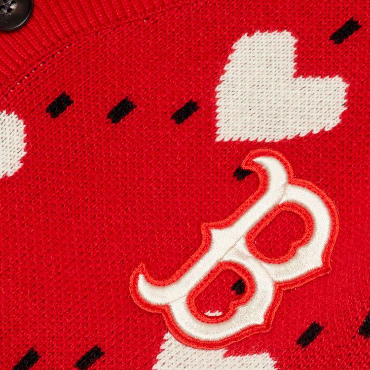 New MLB Sweaters Unisex Red 3AKCH0224-43RDS
