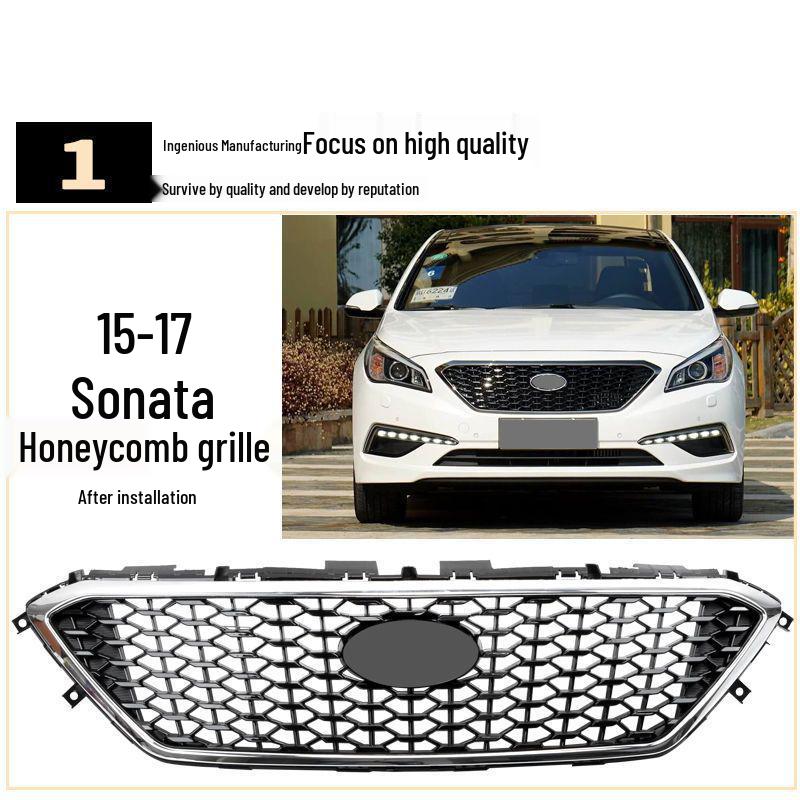 2015-2017 Hyundai Sonata 9th Gen Front Bumper Grille Mesh
