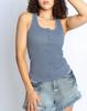 Kulsiseu Cs Pigment Sleeveless-050 (Navy)