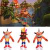 Game Crash Bandicoot Plush Toy Stuffed Animal Cartoon Wolf Aku Aku Plushie Soft Doll Children Birthday Halloween Christmas Gift