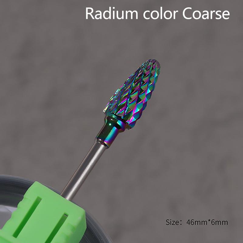 Фрезы из вольфрамовой стали Маникюрные насадки для ногтевого сверла Электрические пилки для ногтей Шлифовальные насадки Фрезы Кусачки Бор Шлифовальные насадки Аксессуары