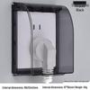 Waterproof Bathroom Socket Cover for Shower & Water Heater Protection