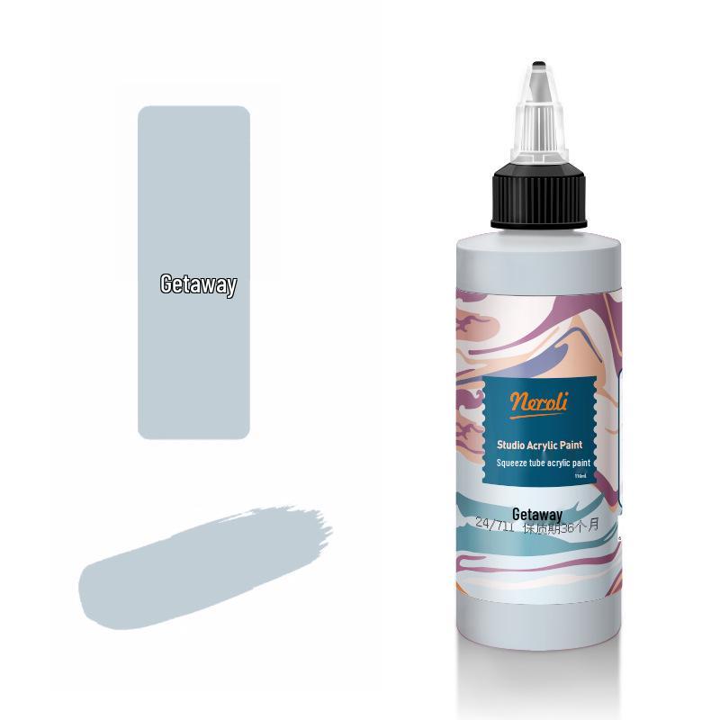 500ml Acrylic Pigment Squeeze Bottle - Traditional Macaron Morandi Colors