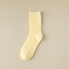 Female Autumn and Winter Thickened Warm Coral Velvet Towel Floor Sleeping Long Tube Socks
