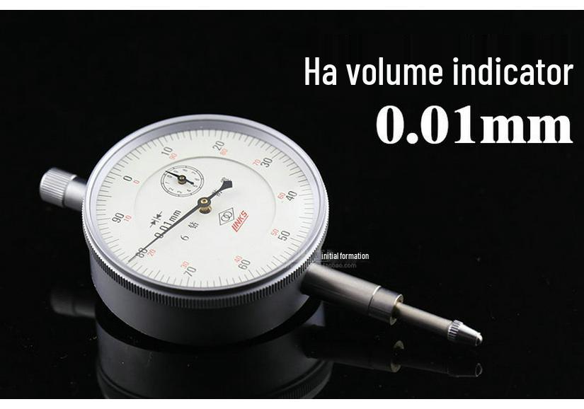 Hualang Precision Dial Indicator 0-50mm 0.01mm Accuracy