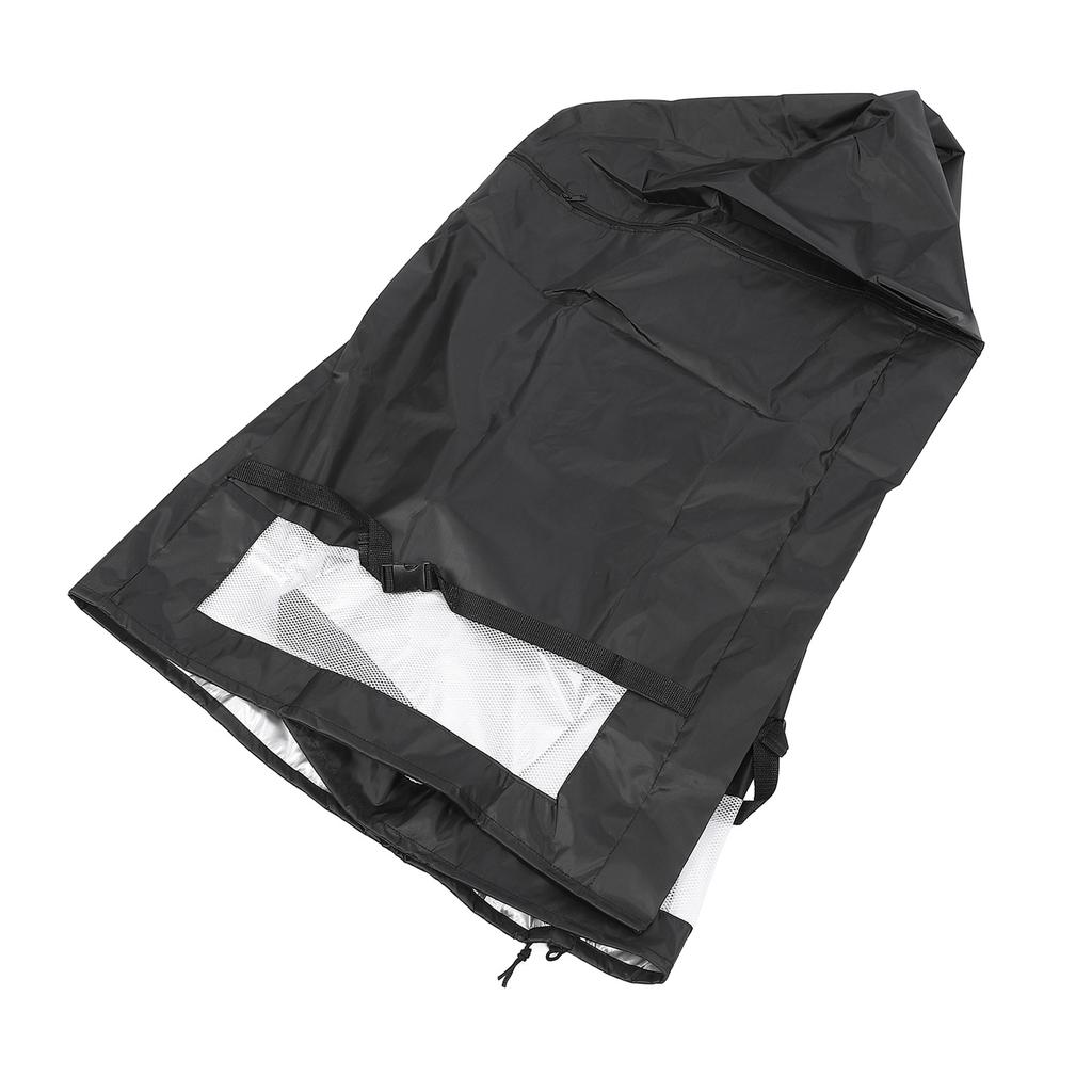 Chest Freezer Cover Oxford Protective Outdoor Indoor Refrigerator Dust Cover with Zipper Fits 5.0 Cubic Feet Deep Freezer 28.0x23.0x34.0in