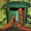 Durable Plastic Snail & Slug Trap with Non-Toxic Cage Design for Vegetable and Flower Protection