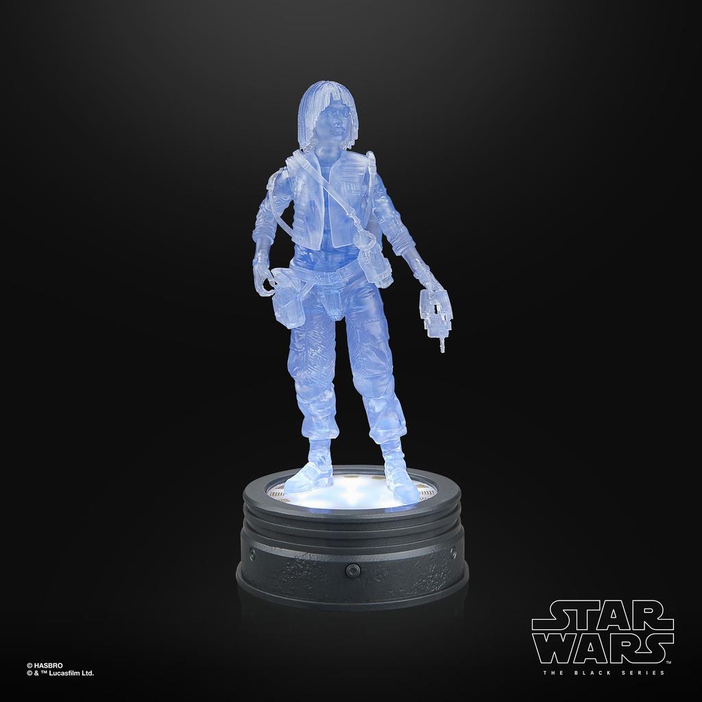Star Wars Black Series Holocom Collection OSHA Aniseya Collectible Action Figure with Holopack 6-Inch Light-Up