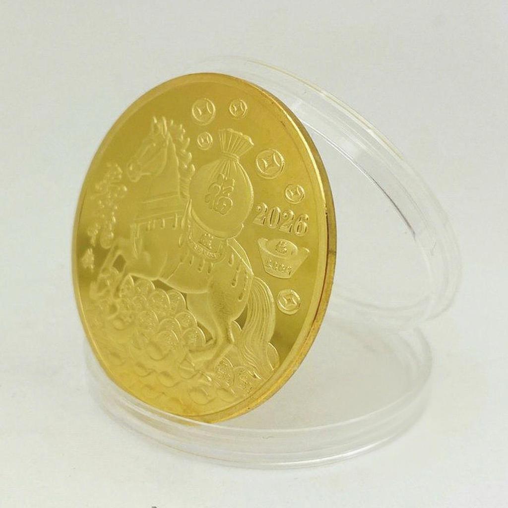 Collectible Coin Win Success Immediately Coin 2026 Year Of The Horse Collection Display For Women Kids Home Decor Collector