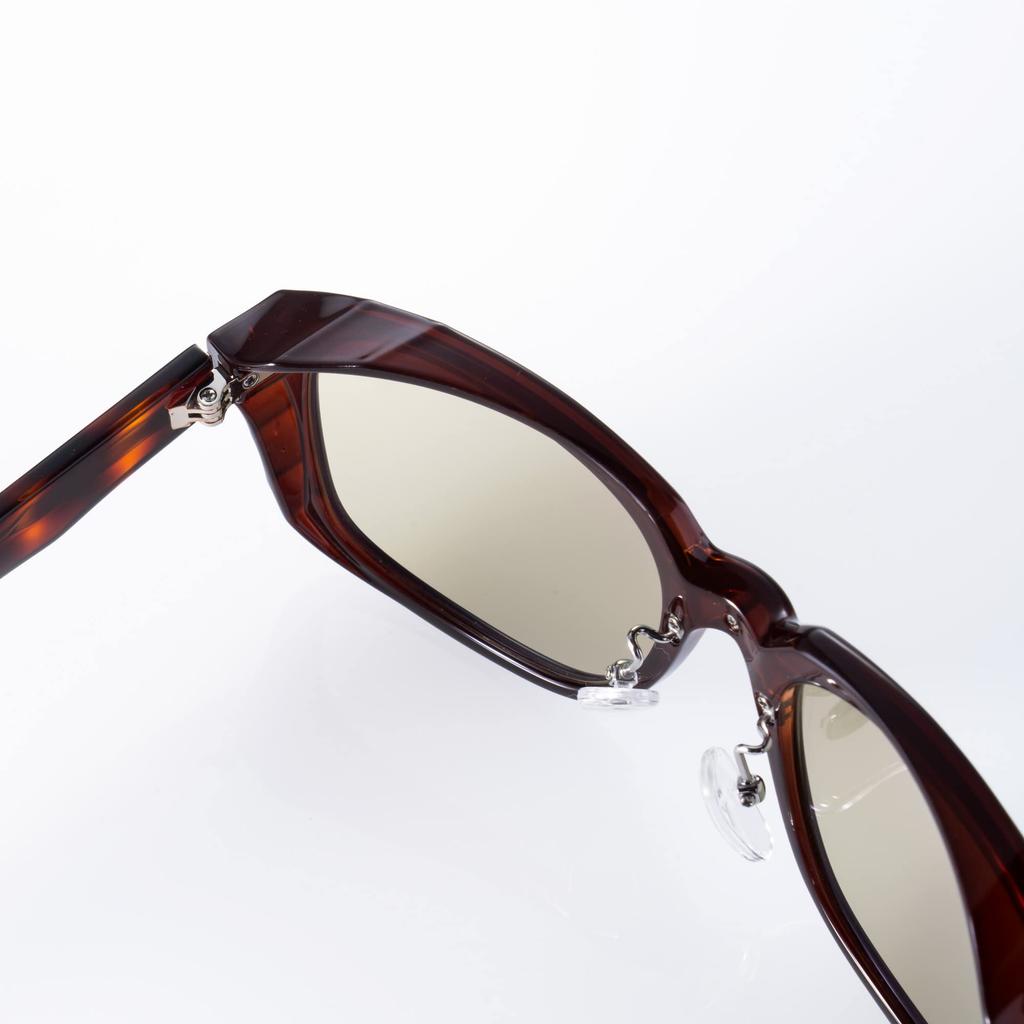 Zeque Polarized Sunglasses Linx Brown Brown Demi LITE SPORTS (Zeku) (Lynx) F-2103 &